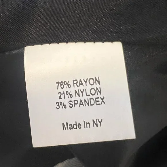 Estelle And Finn Coat Jacket Women's Y2K Size 10 Houndstooth Open Front Pads - Picture 7 of 10